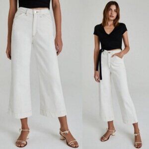 AG Adriano Goldschmied Rosie Workwear Wide Jeans